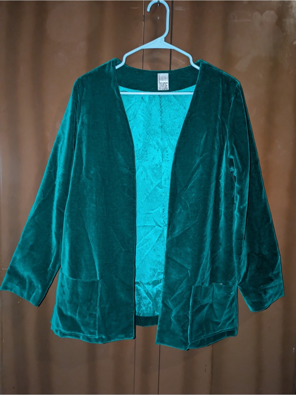 Ann Hyde Vintage Velvet Blazer